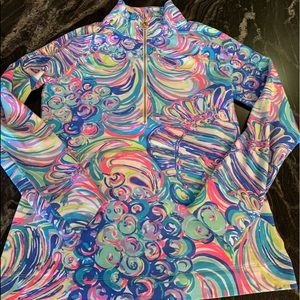 Lilly Pulitzer Quarter ZIP, Pullover, size XS